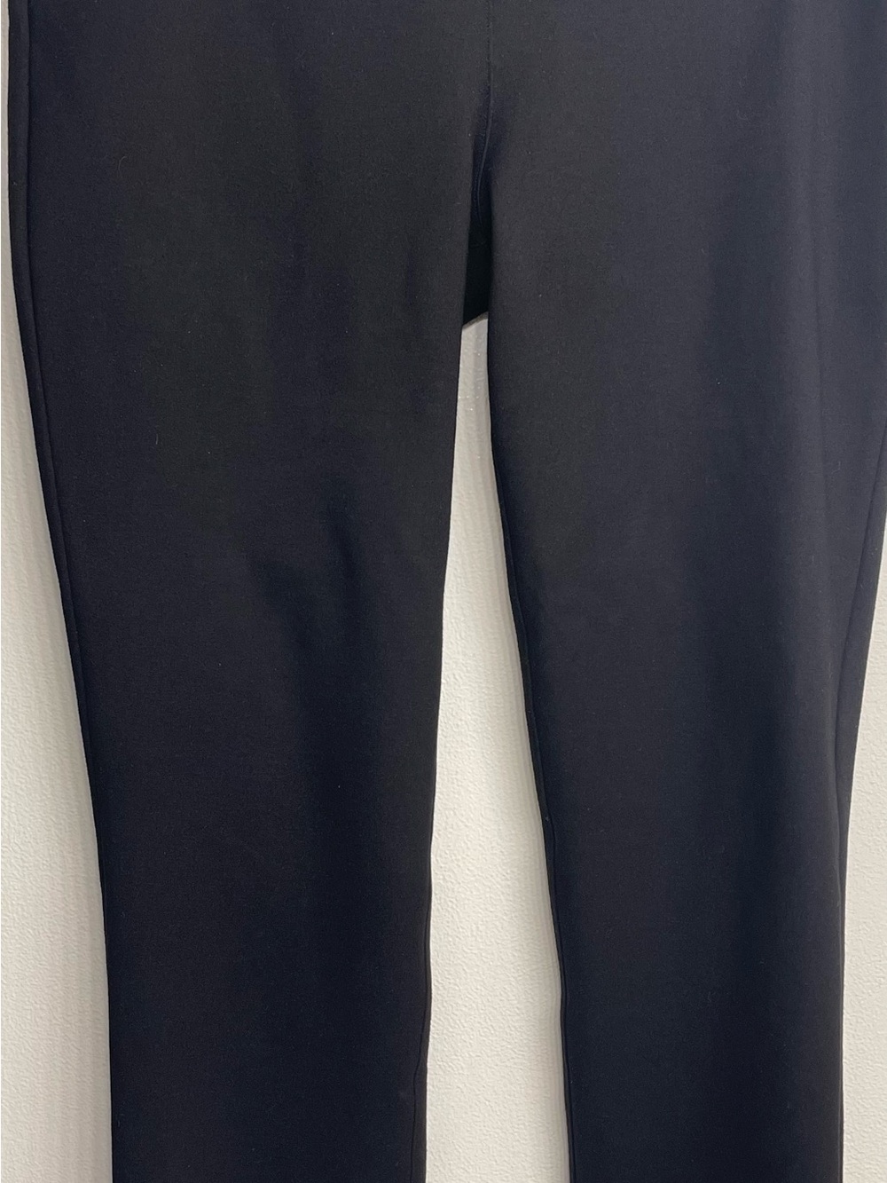 Quince Black Slim Trousers